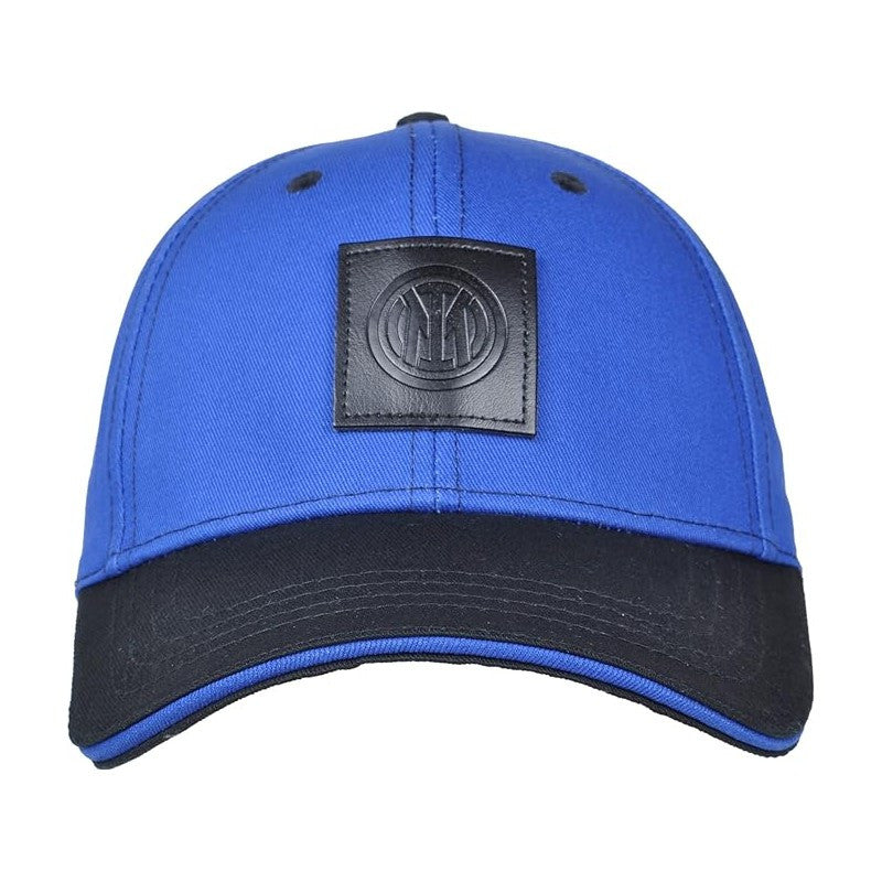 Cappellino Baseball Azzurro con Logo Cucito in Rilievo – Prodotto Ufficiale FC Internazionale Milano Cod. 37162