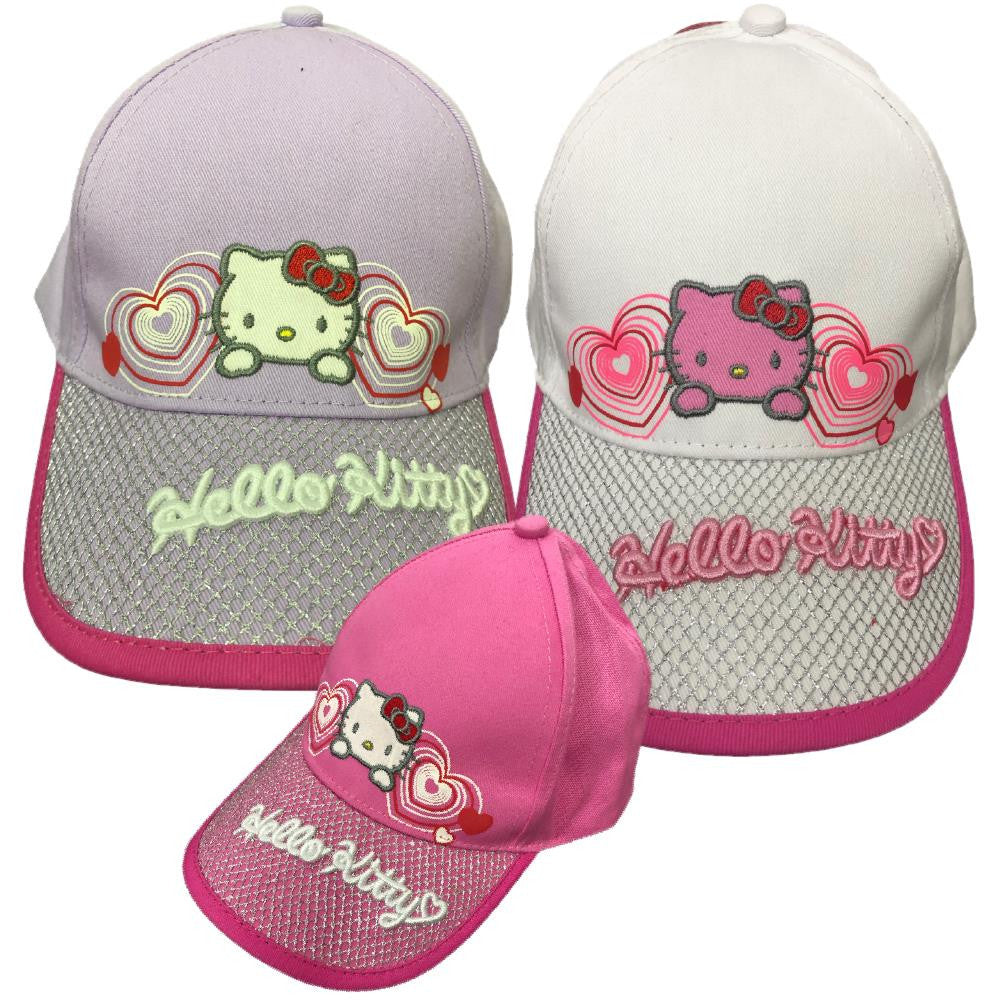Cappellino Hello Kitty Bambina – Modello a Scelta – PS 08264