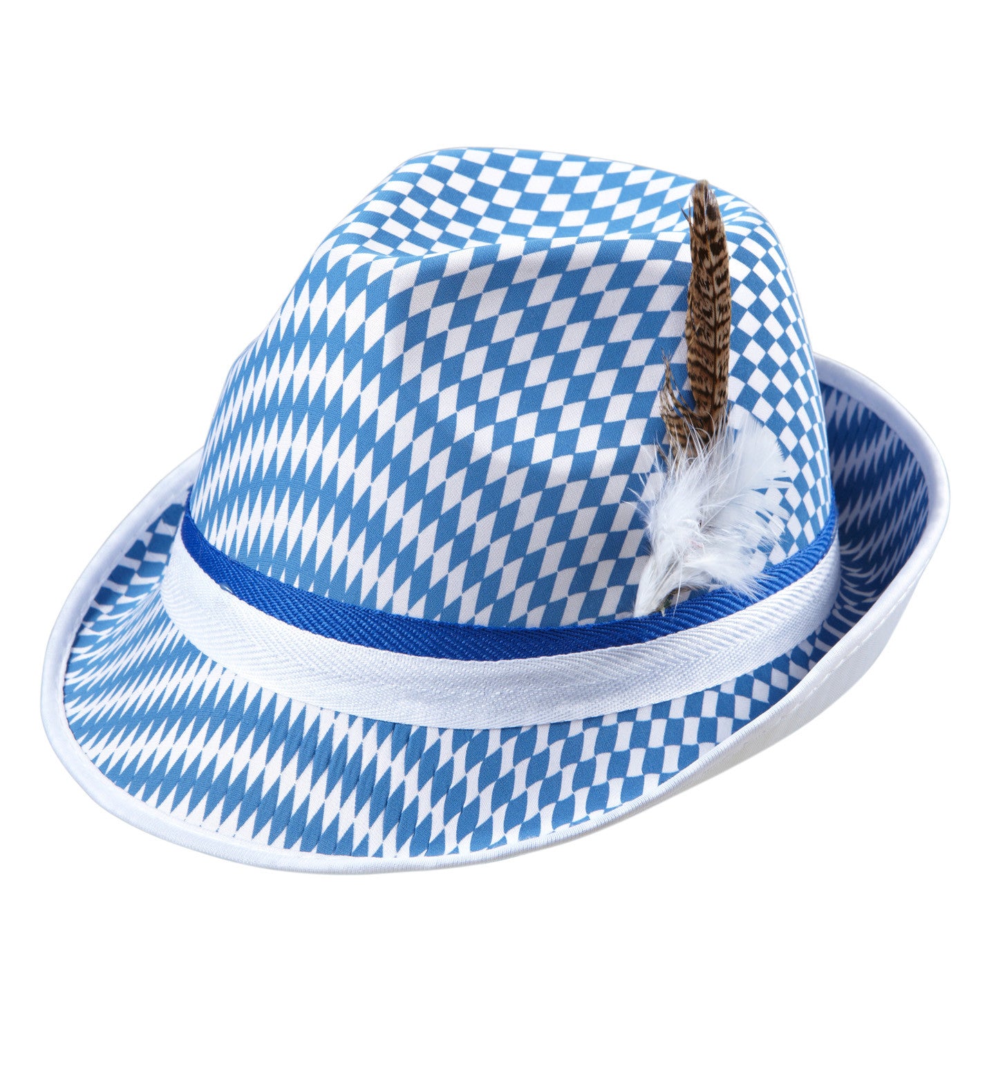 Cappello Oktoberfest Fedora Festa Bavarese con Piuma – PS 09027