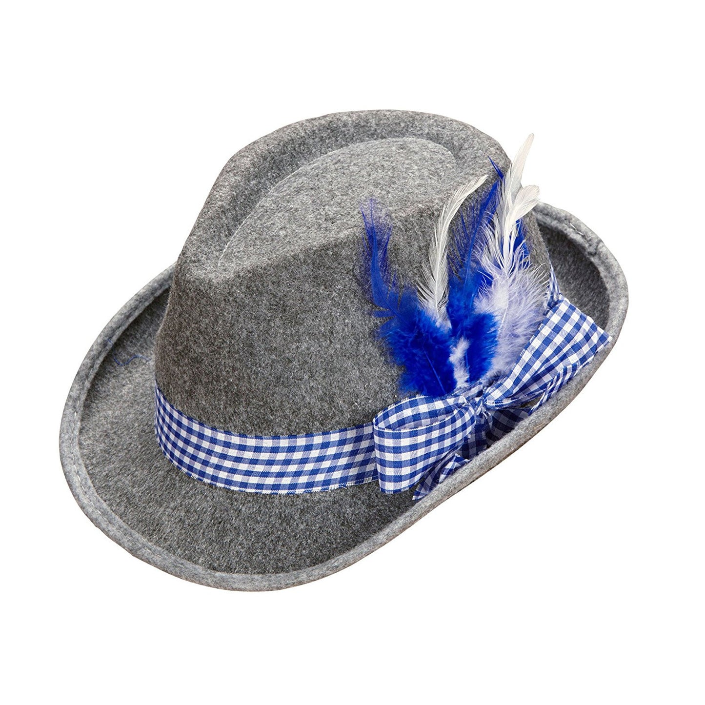 Cappello Oktoberfest Fedora Festa Bavarese con Piuma – PS 08475