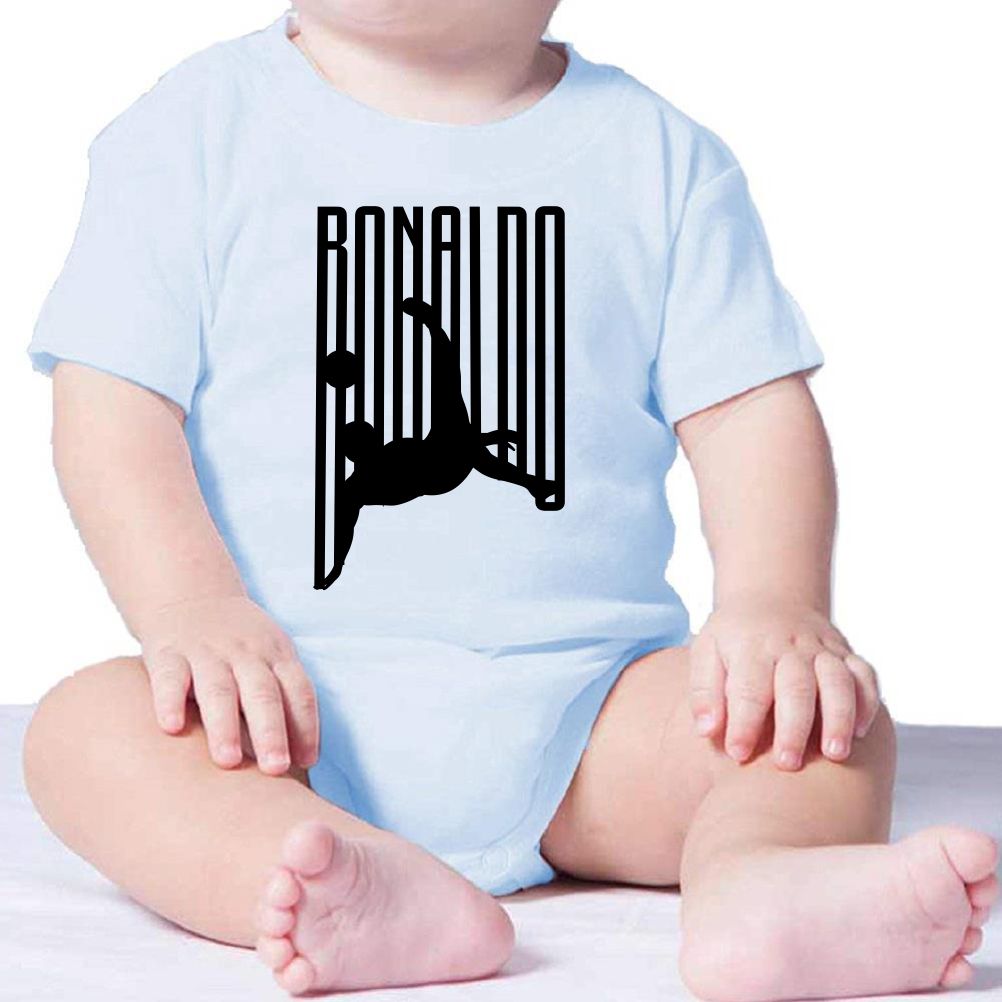 Body Neonato Stile Rovesciata Calcio Personalizzabile Con Nome e Numero 100% Cotone PS 28180-029