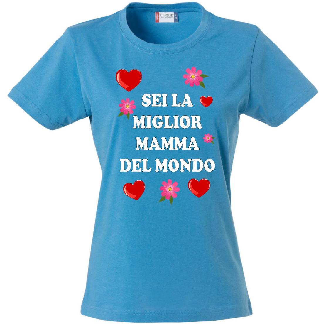 T-Shirt Donna “Sei la Migliore ... del Mondo” – Idea Regalo per Mamma, Zia, Nonna o Amica – PS 28870-001 PRS