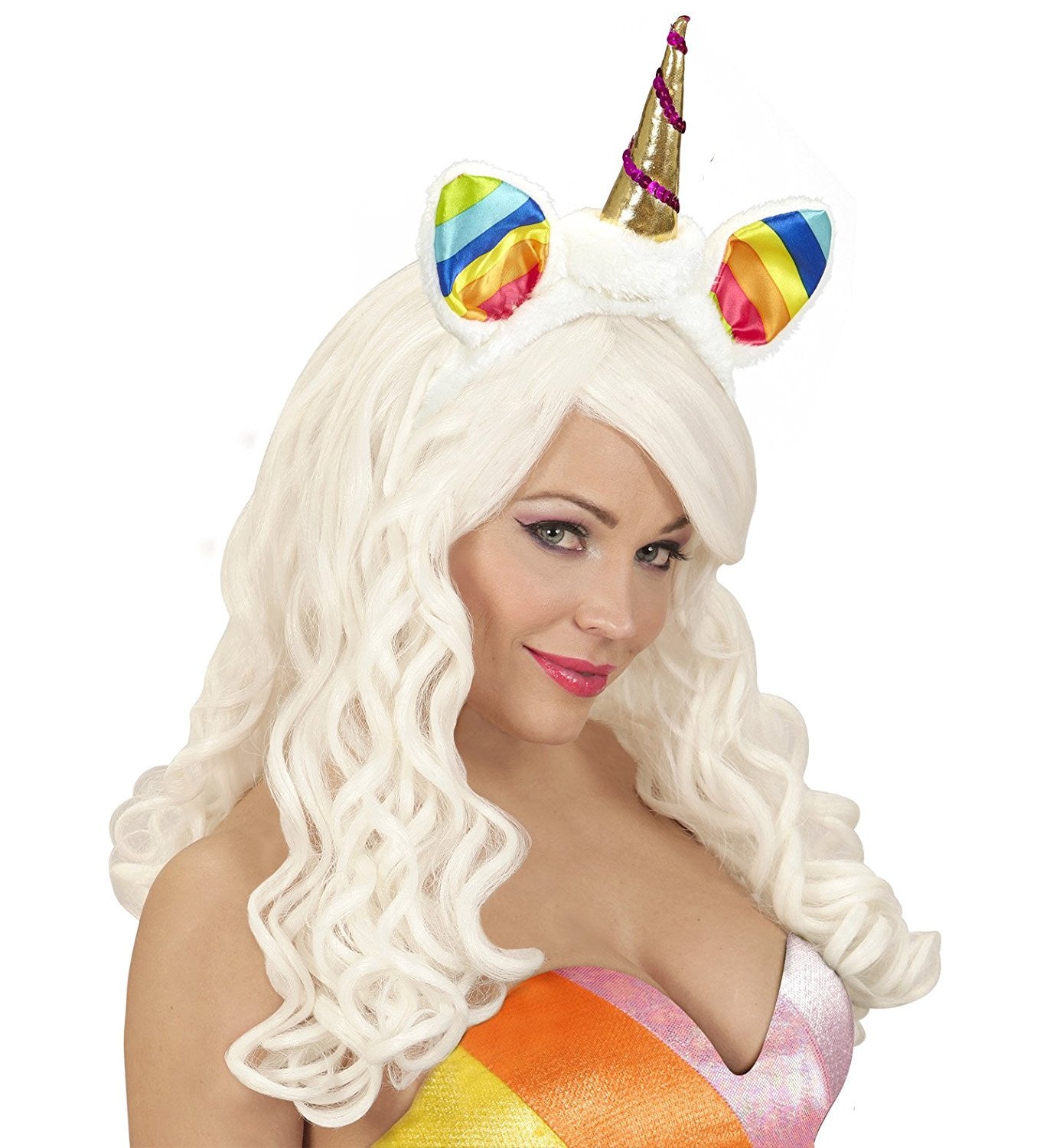 Cerchietto con Orecchie per Capelli Unicorno – Unicorn Headband PS 08601
