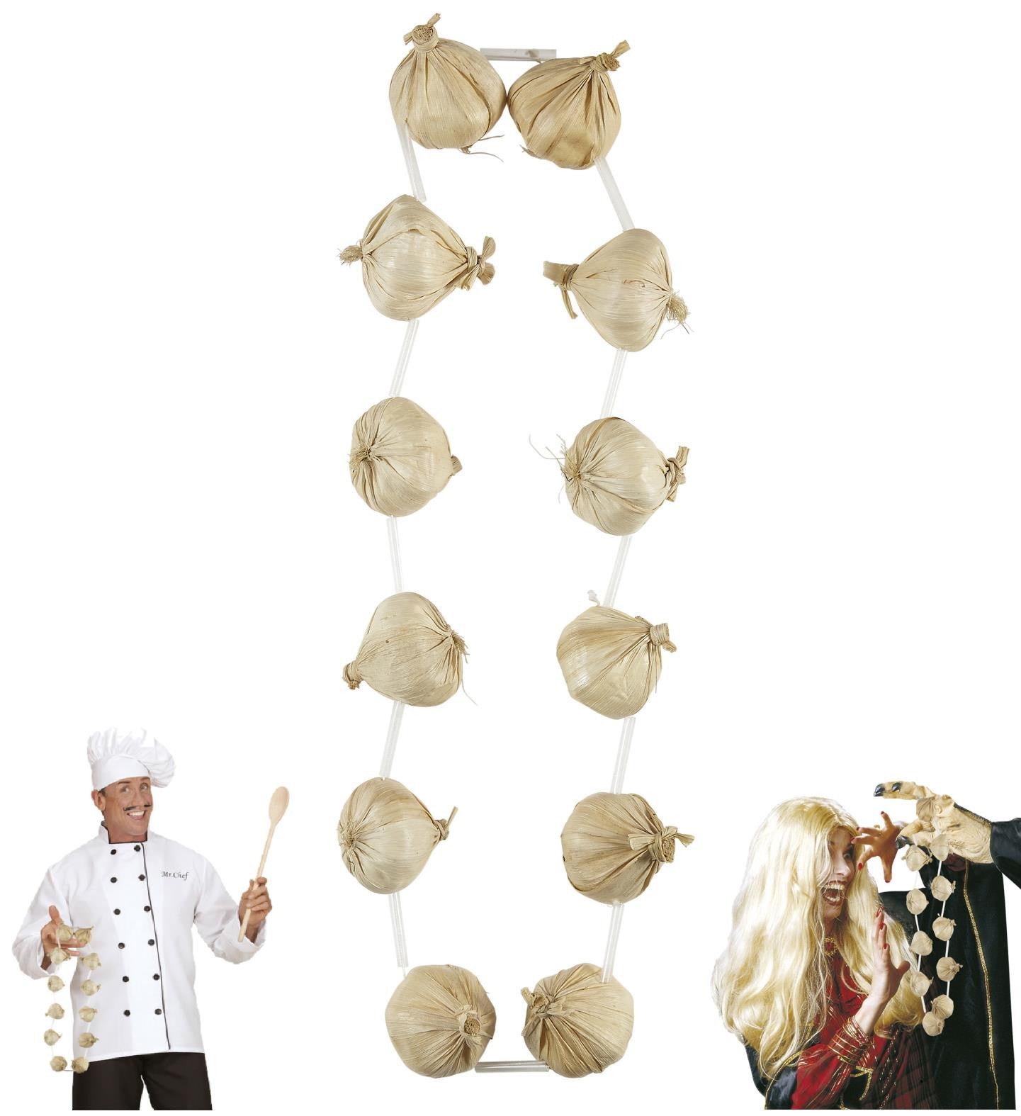 Collana di Aglio Halloween Accessorio Costume – PS 05478