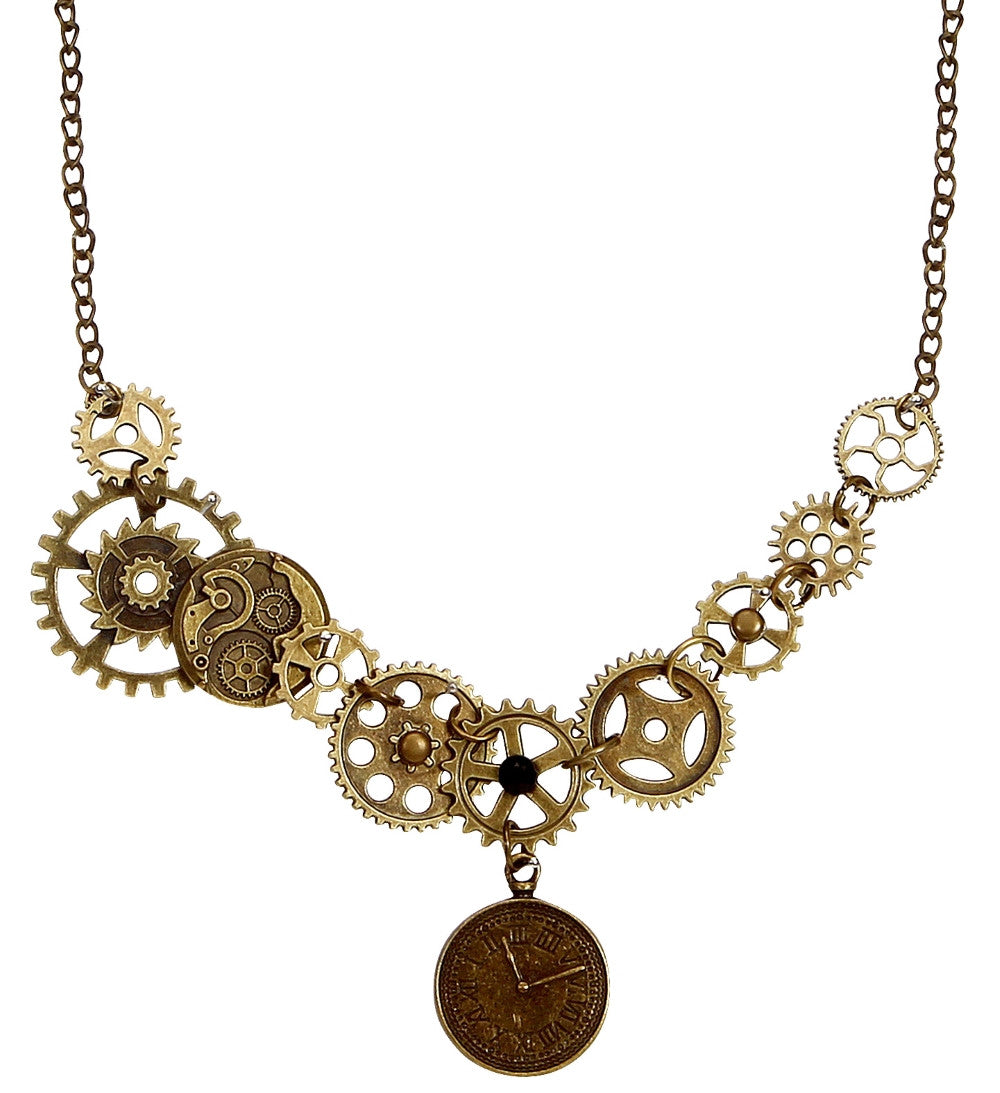 Collana Steampunk – Accessorio Costume Carnevale – PS 10827