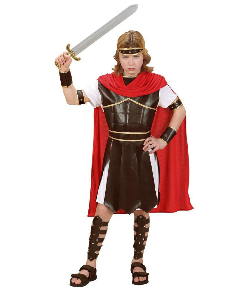 Costume di Carnevale Bambino Travestimento Gladiatore Romano Ercole – PS 26171