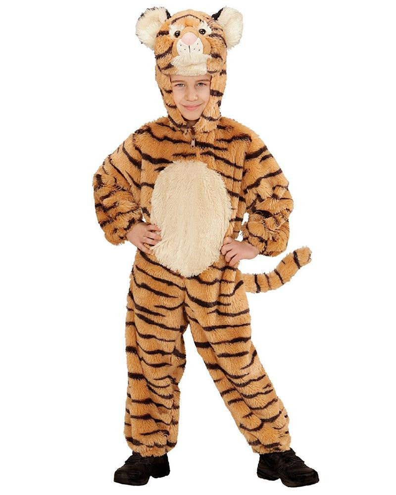 Costume Carnevale Tigre in Caldo Peluche – Unisex Bimbo – Widmann – PS 26107