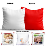 Cuscino Personalizzabile Con Foto o Frasi 40x40 cm PS 10746