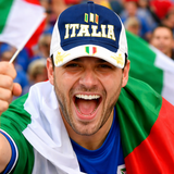 Cappellino Baseball Italia Tricolore – Adulto con Visiera – PS 19557