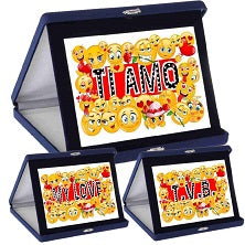 Targa Commemorativa Personalizzabile – Orizzonatale 3 Misure - Foto e Dediche PS 14053
