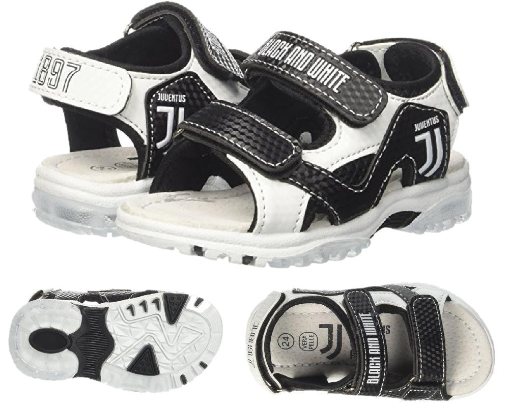 Sandali Bambino Juventus FC con Luci – JJ Kids Shoes – PS 18894