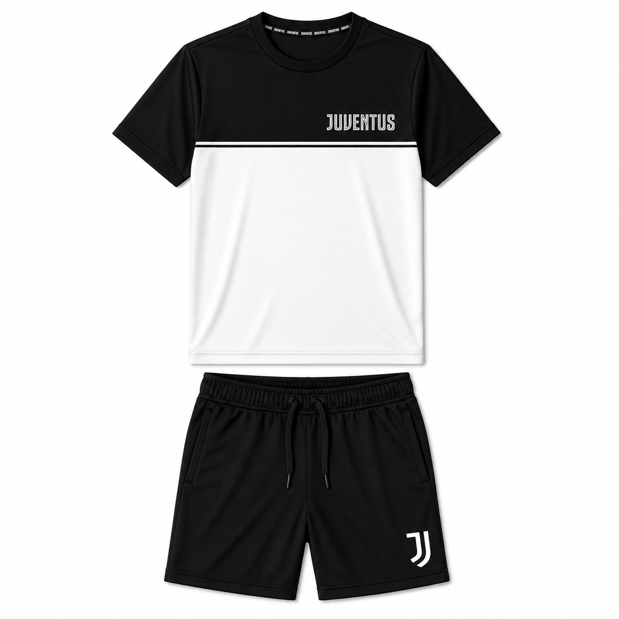 Pigiama Juve Corto da Adulto Juventus – Prodotto Ufficiale Personalizzabile  – PS 46701