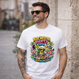 T-Shirt Addio al Celibato Bachelor Party Crew No Rules All Fun Personalizzabile con Nome PS 27431-A-40