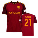 Maglia Calcio Roma Giallo Rossa 2026/2027 – Replica Ufficiale ASROMA  – Personalizzabile con Nome e Numero | PS 40521