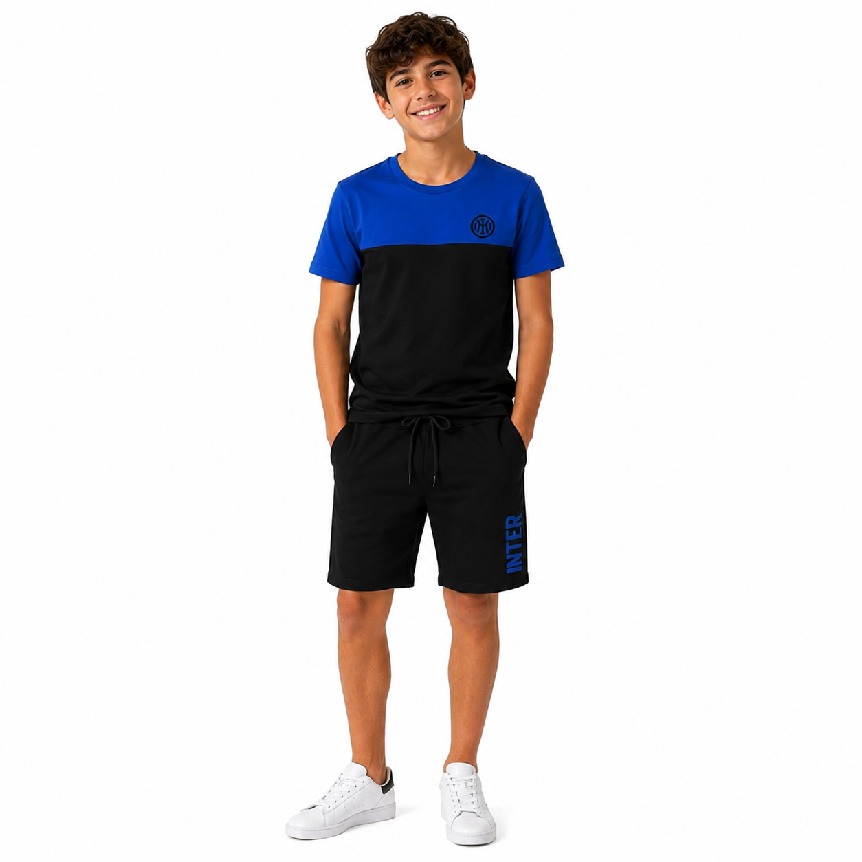 Pigiama Inter – Pigiami Leggeri FC Internazionale Prodotto Ufficiale Personalizzabile  – PS 46697