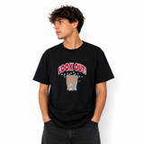 T-shirt The Simpsons  Nera Look Out Spider Pork PS 05752