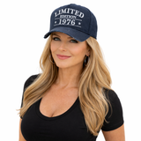 Cappellino Baseball “Destroyed” Personalizzato con Anno di Nascita Ricamato  – PS 41364-003