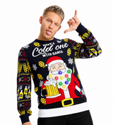 Maglione Natalizio Con Luci a LED Babbo Natale – PS 33623