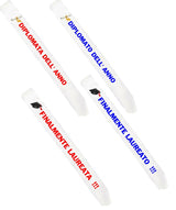 Gadget Fascia Diplomata/o Laureata/o– Personalizzata con Anni PS 11446-0002