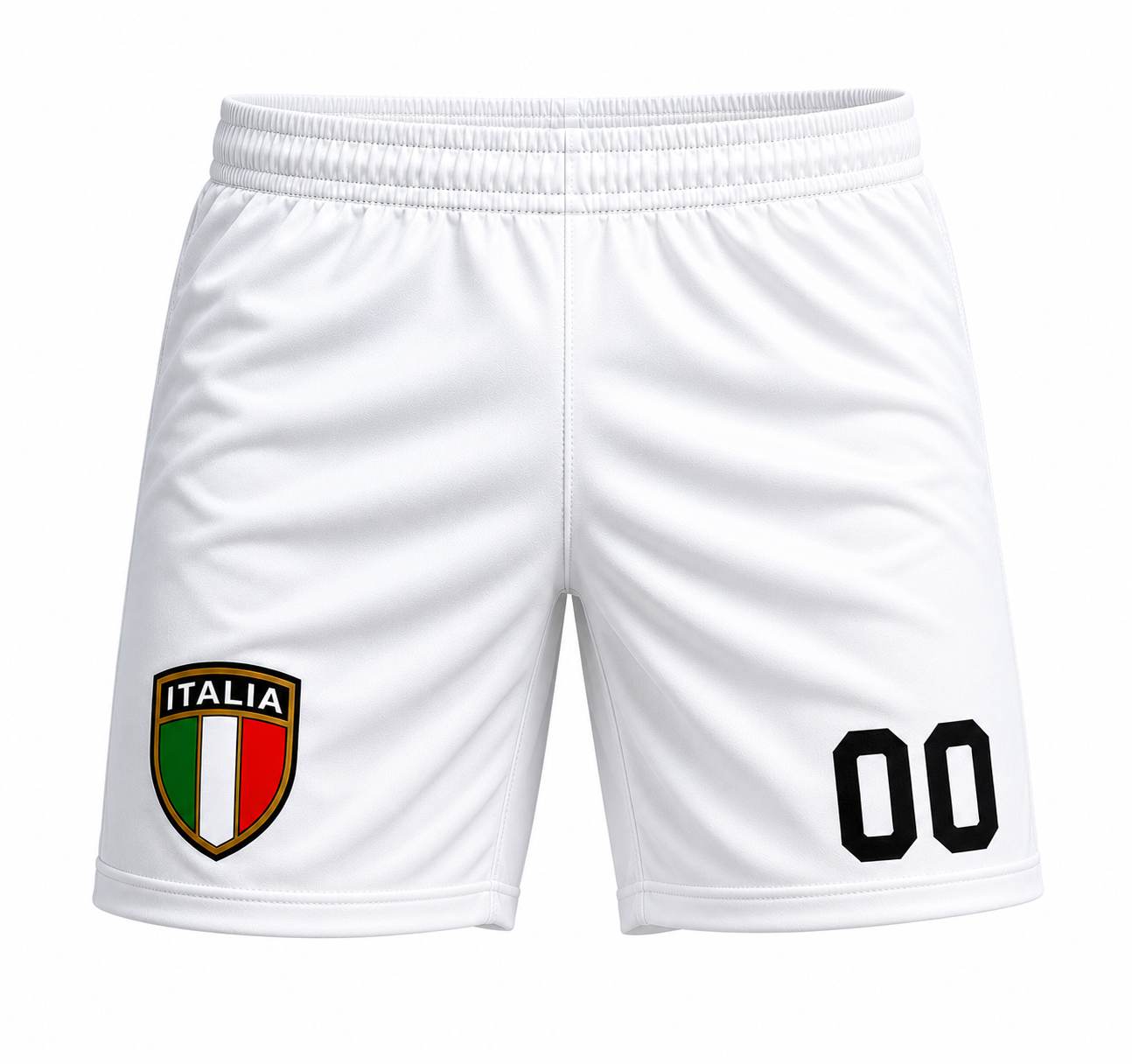 Pantaloncini Calcio Italia Calcio Personalizzabili con Numero – PS 37867-001