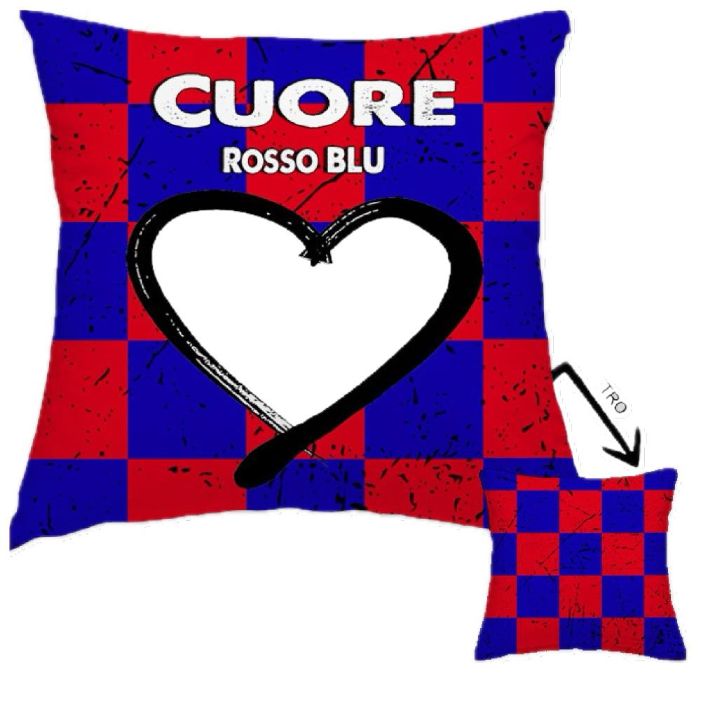 Cuscino Tifosi Personalizzabile Cuscini Calcio 38×38 cm – Cod. 1000 PRS