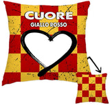 Cuscino Tifosi Personalizzabile Cuscini Calcio 38×38 cm – Cod. 1000 PRS