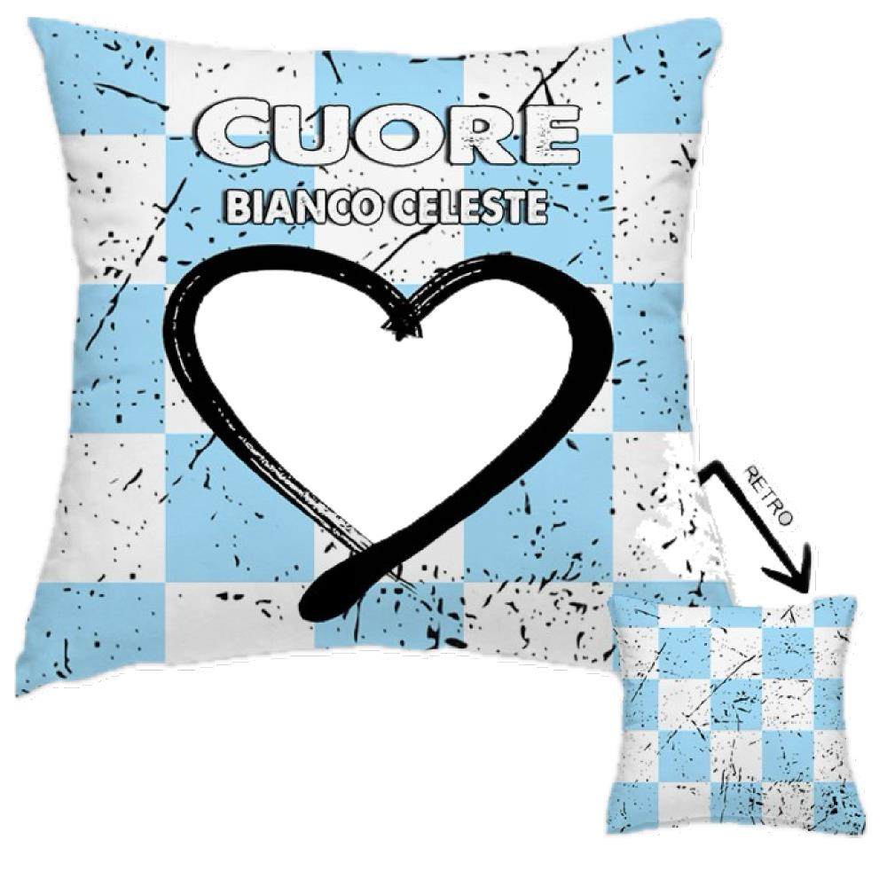 Cuscino Tifosi Personalizzabile Cuscini Calcio 38×38 cm – Cod. 1000 PRS