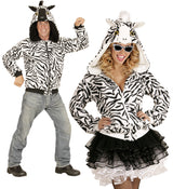 Felpa Zebra Unisex – Travestimento Carnevale Da Animale – PS 22774