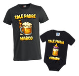 Tshirt e Body "Tale padre, Tale Figlio/a"  – Festa del papà – PS 27431-A141 / 28181-141
