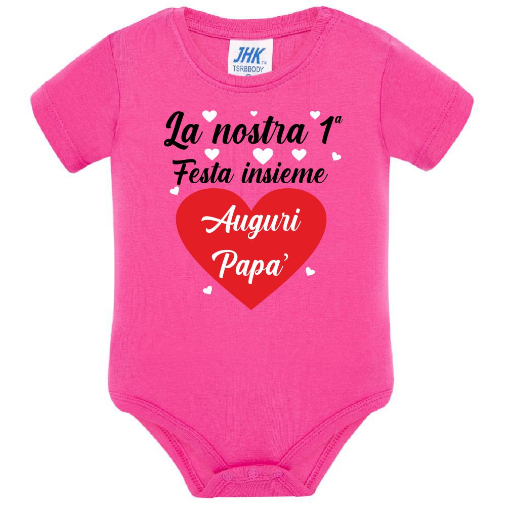 Body Neonato Prima Festa Del Papà “Auguri Papà – 100% Cotone PS 28180-0014