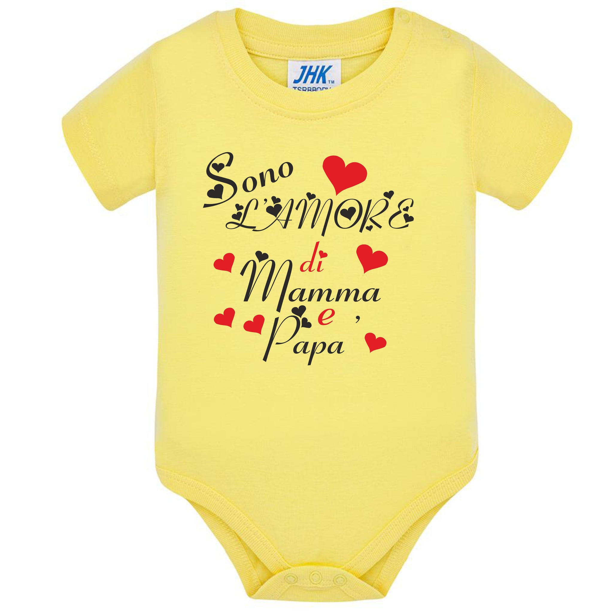 Body Neonato Personalizzato “Sono L’Amore Di Mamma e Papà” Festa della Mamma e Festa del Papà PS 28180-0018