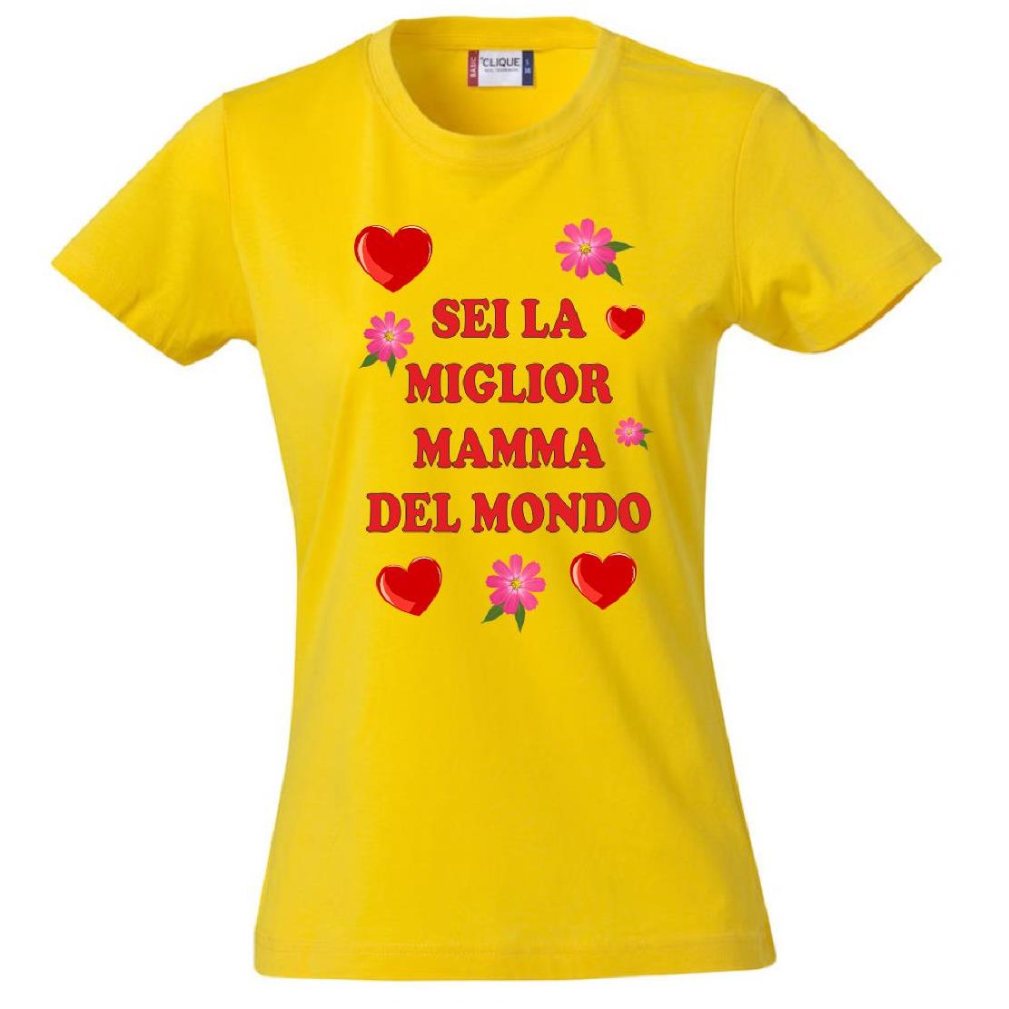 T-Shirt Donna “Sei la Migliore ... del Mondo” – Idea Regalo per Mamma, Zia, Nonna o Amica – PS 28870-001 PRS