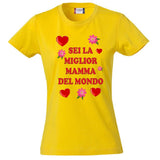 T-Shirt Donna “Sei la Migliore ... del Mondo” – Idea Regalo per Mamma, Zia, Nonna o Amica – PS 28870-001 PRS