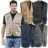 Gilet Multitasche Adulto – Outdoor, Lavoro, Pesca – Personalizzabile PS 00007 PRS