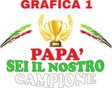 Peluche Orsetto Festa del Papà – Personalizzabile con Nome | Teddy Bear 18 cm PS 33790-002
