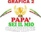 Peluche Orsetto Festa del Papà – Personalizzabile con Nome | Teddy Bear 18 cm PS 33790-002