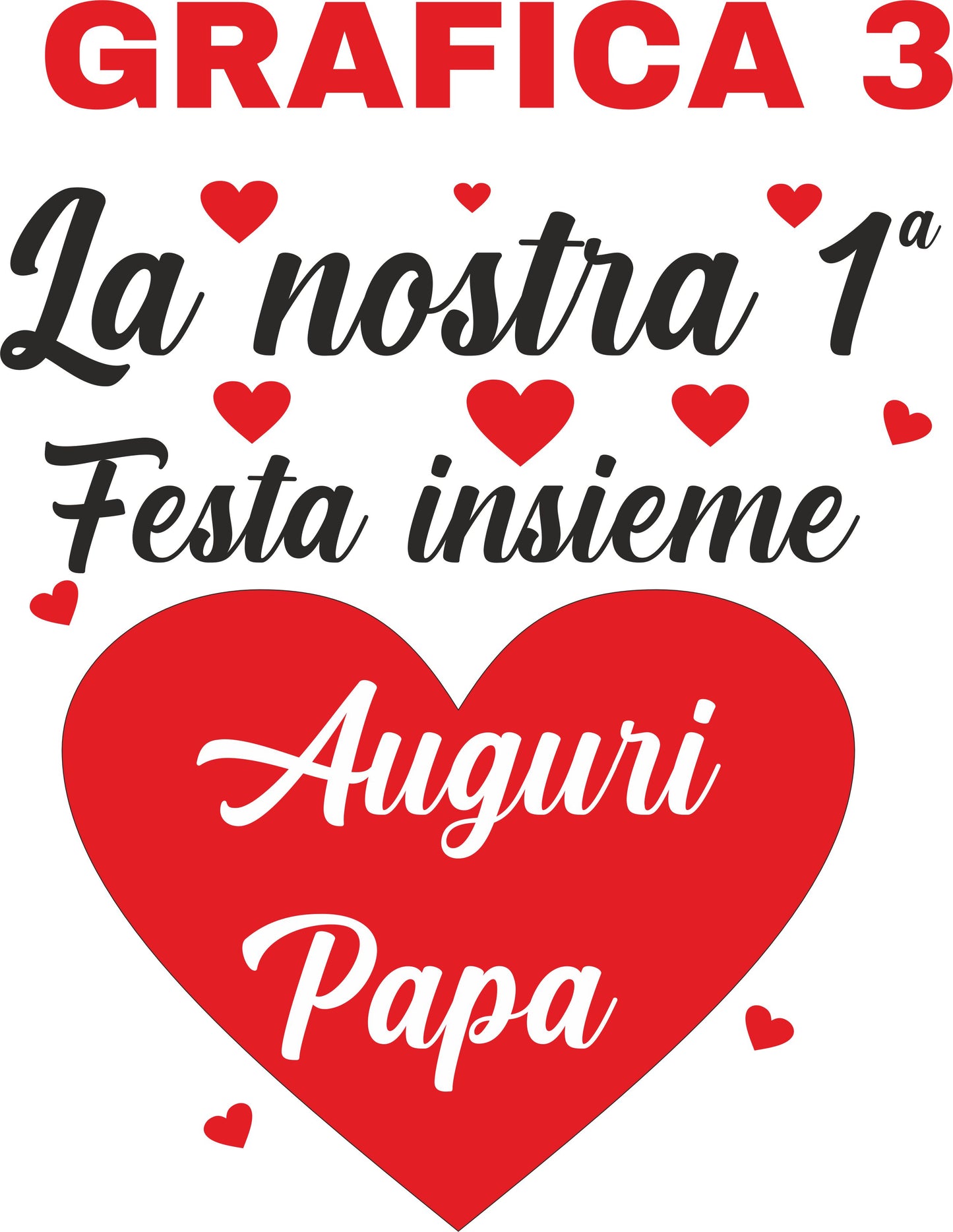 Peluche Orsetto Festa del Papà – Personalizzabile con Nome | Teddy Bear 18 cm PS 33790-002