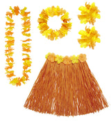 Set Hawaiana con Fiori – Accessorio Costume Carnevale – PS 08171