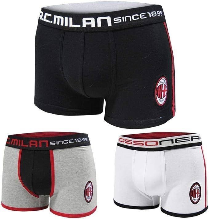 Boxer in Cotone da Ragazzo – Prodotto Ufficiale Associazione Calcio Milan – Cod. PS 20994