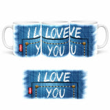 Tazza Regalo effetto jeans – San Valentino – PS 09370-2008
