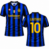 Maglia Calcio Inter Nero Azzurra Campionato 26/27 – Replica Ufficiale FC Internazionale – Personalizzabile con Nome e Numero | Mod. PS 41412-26/27