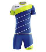 Completo Calcio Zeus Kit Lybra – T-shirt e Pantaloncini Manica Corta – Personalizzabile Loghi, Nome Numero PS 12809