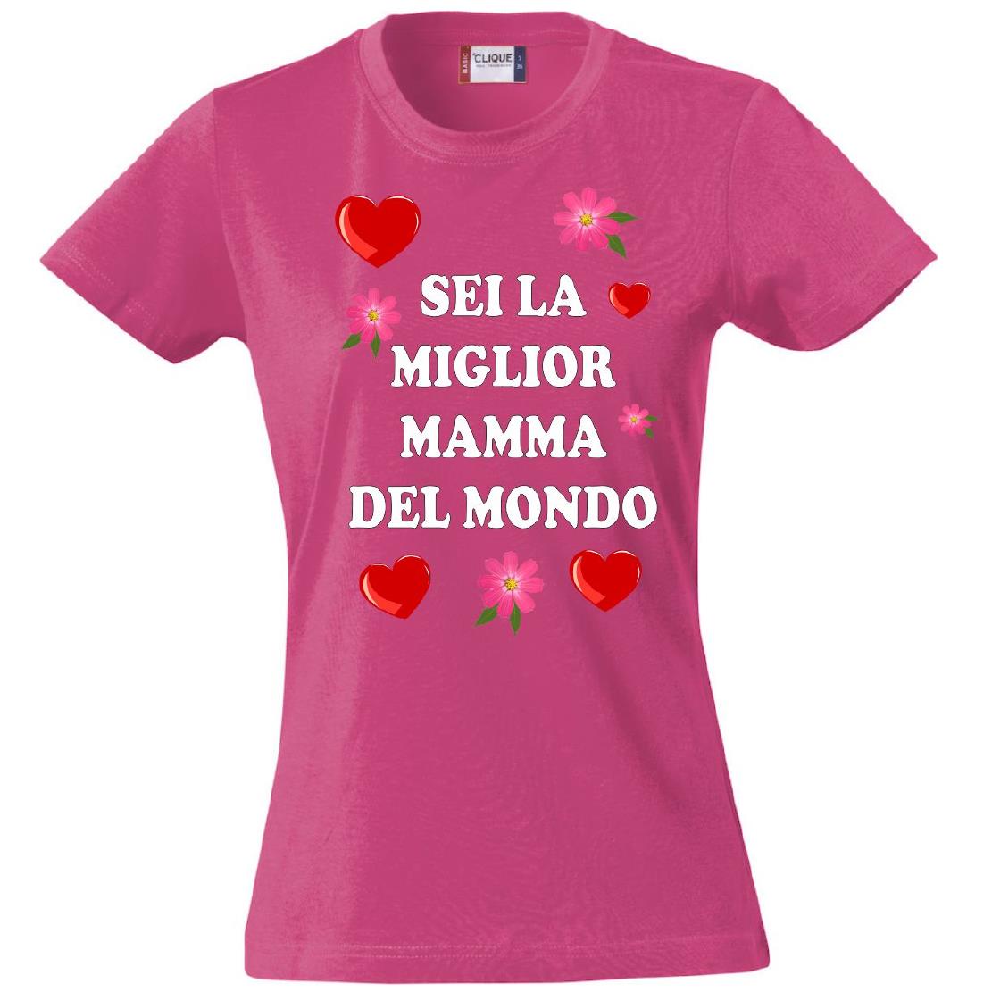 T-Shirt Donna “Sei la Migliore ... del Mondo” – Idea Regalo per Mamma, Zia, Nonna o Amica – PS 28870-001 PRS