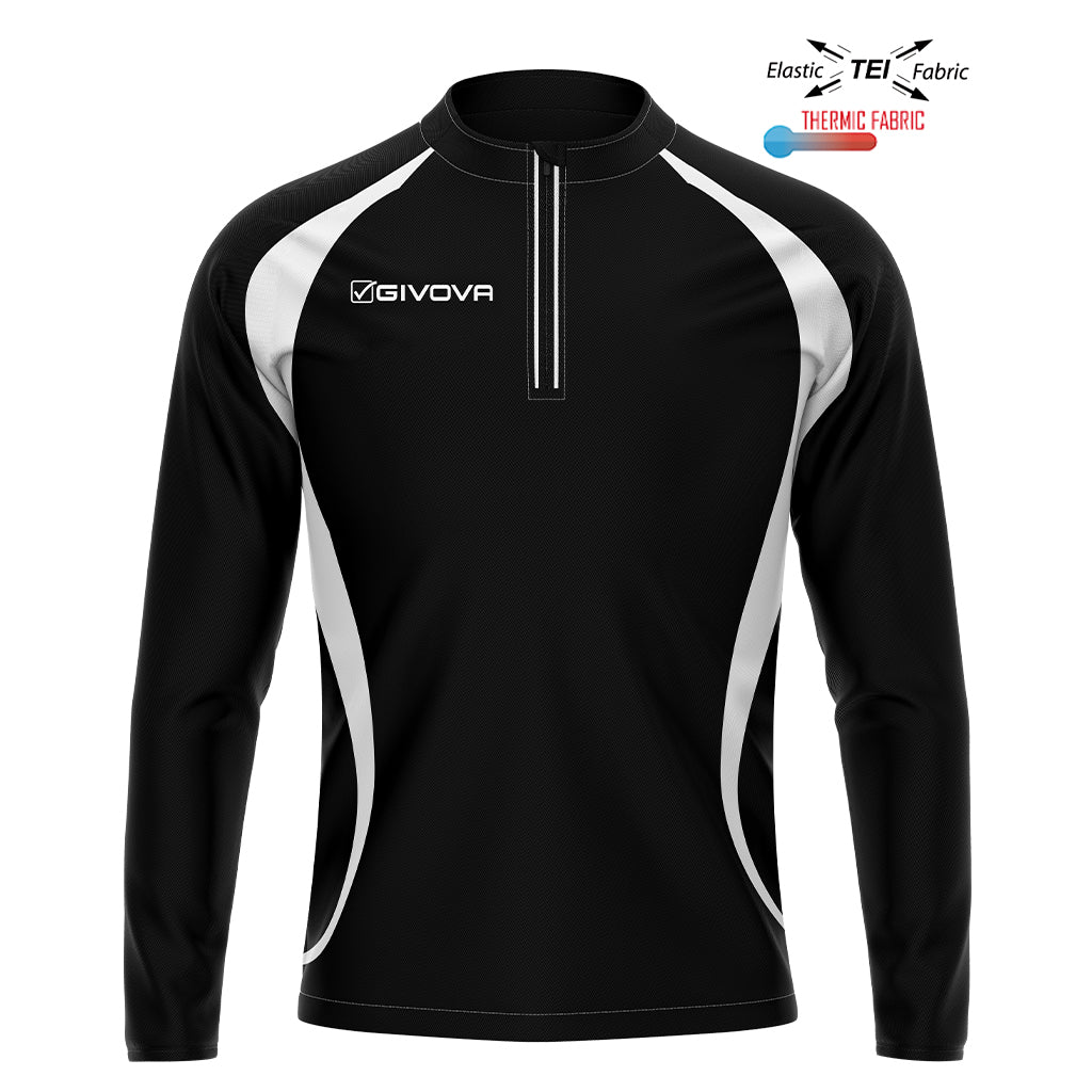 T-Shirt Running a Manica Lunga PS 18052