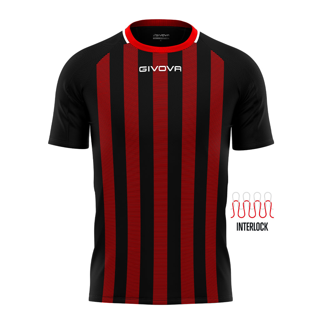 T-Shirt Calcio TRATTO – Givova – Personalizzabile Loghi Nome Numero – Cod. 41363 PRS
