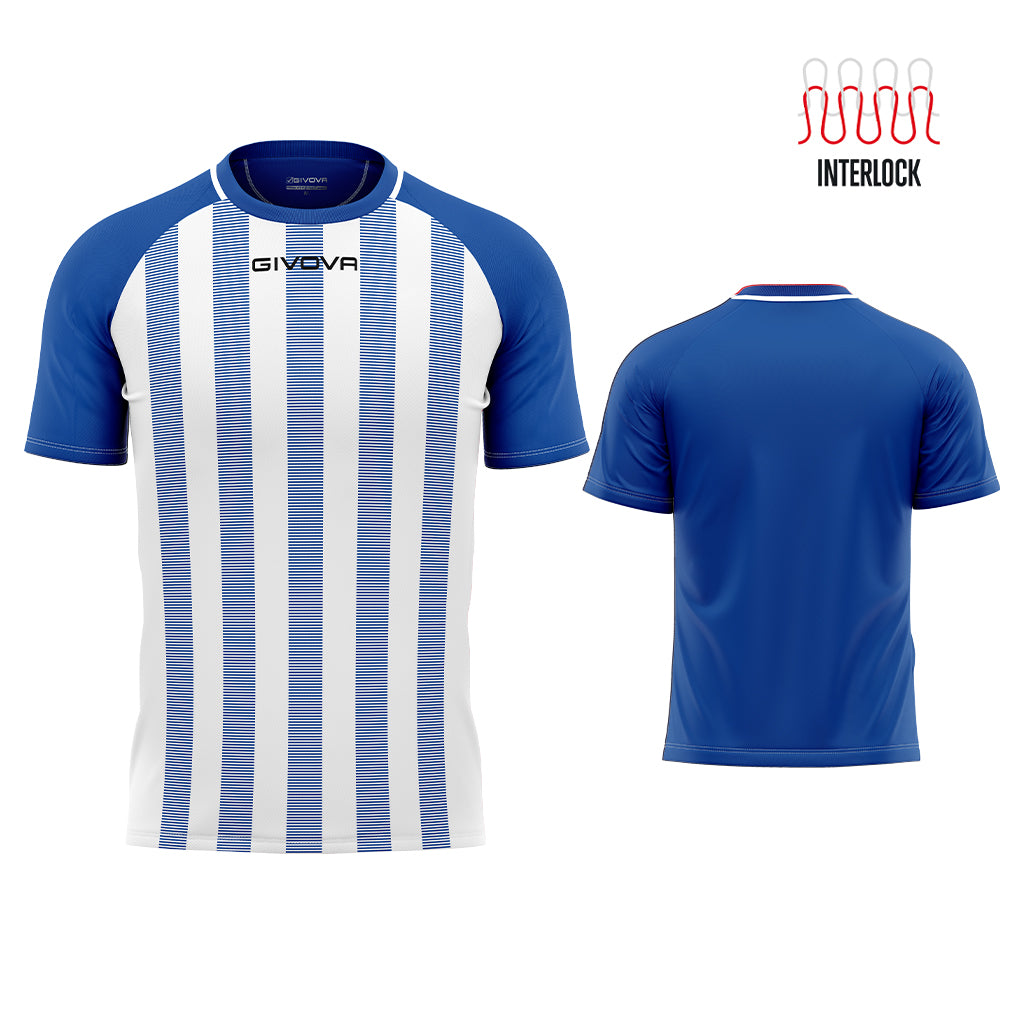 T-Shirt Calcio TRATTO – Givova – Personalizzabile Loghi Nome Numero – Cod. 41363 PRS