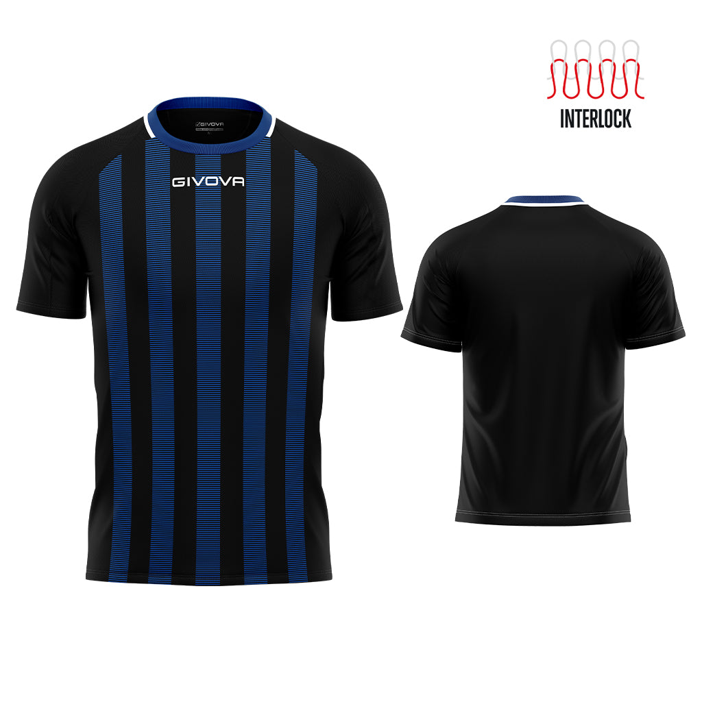 T-Shirt Calcio TRATTO – Givova – Personalizzabile Loghi Nome Numero – Cod. 41363 PRS
