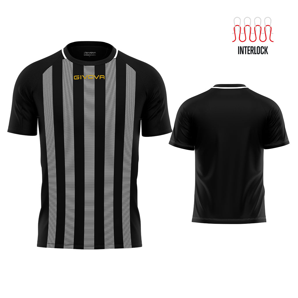T-Shirt Calcio TRATTO – Givova – Personalizzabile Loghi Nome Numero – Cod. 41363 PRS