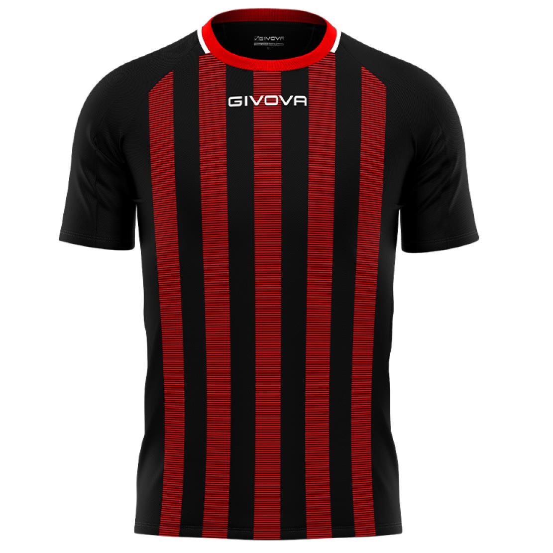 T-Shirt Calcio TRATTO – Givova – Personalizzabile Loghi Nome Numero – Cod. 41363 PRS