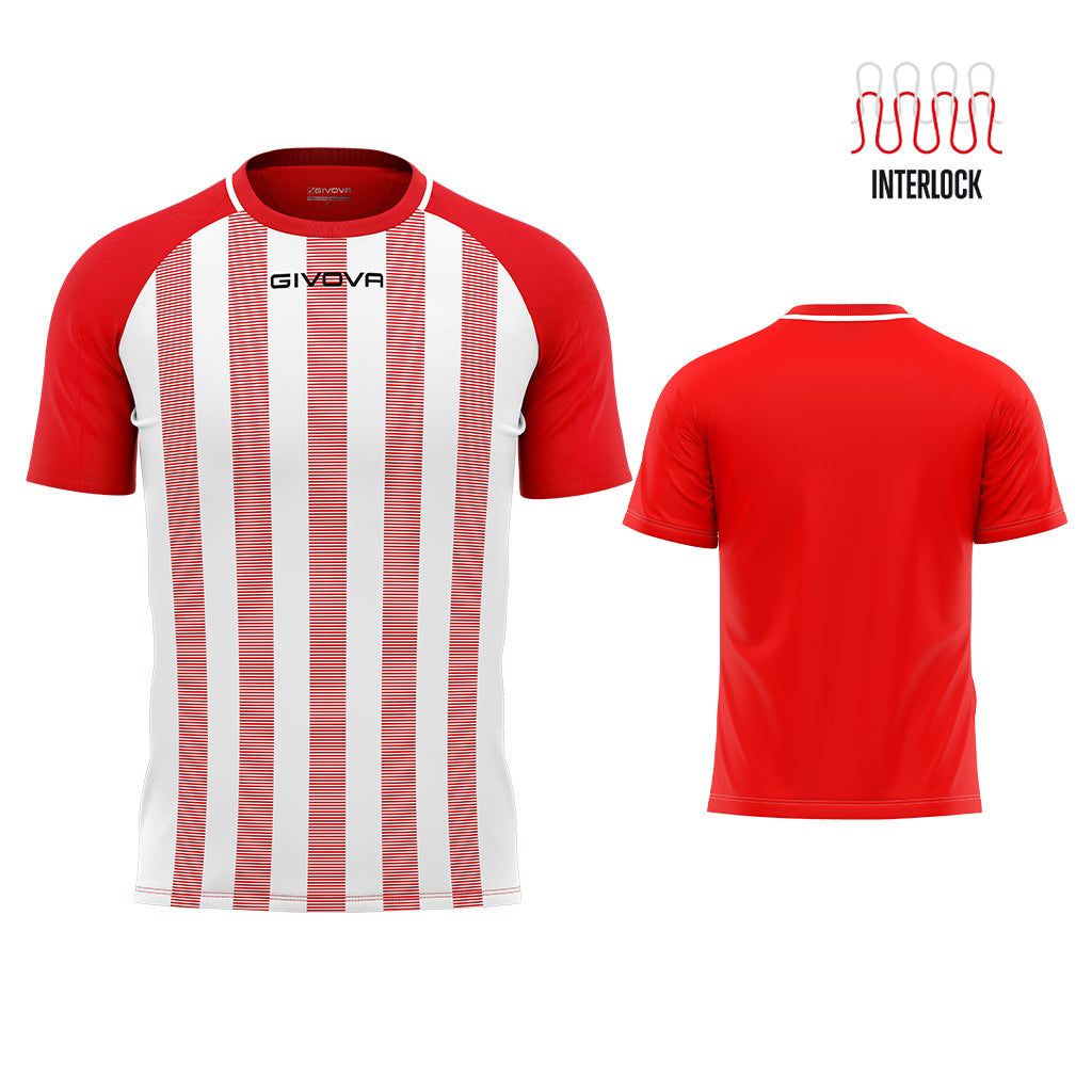 T-Shirt Calcio TRATTO – Givova – Personalizzabile Loghi Nome Numero – Cod. 41363 PRS